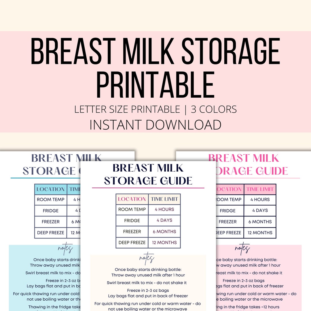 Breastmilk Storage Bags - USDA Guidelines – Fresh Baby