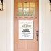 Twins Sleeping Sign Printable, Front Door &amp; Porch Babies Sleeping Sign ...