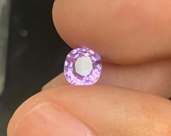 0.86ct milky lavender sapphire, opalescent milky sapphire, silky sapphire