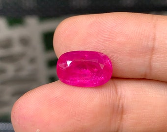 6.28ct natural unheat ruby Luc Yen, Vietnam