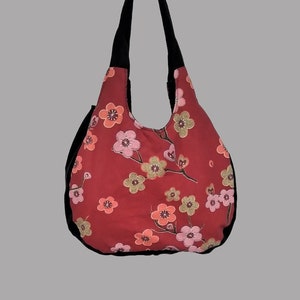 sac , sac bandoulière ,sac à fleur, sac en tissu ,sac cadeau ,sac pour femme ,sac four tout, sac avec anse, sac de ville