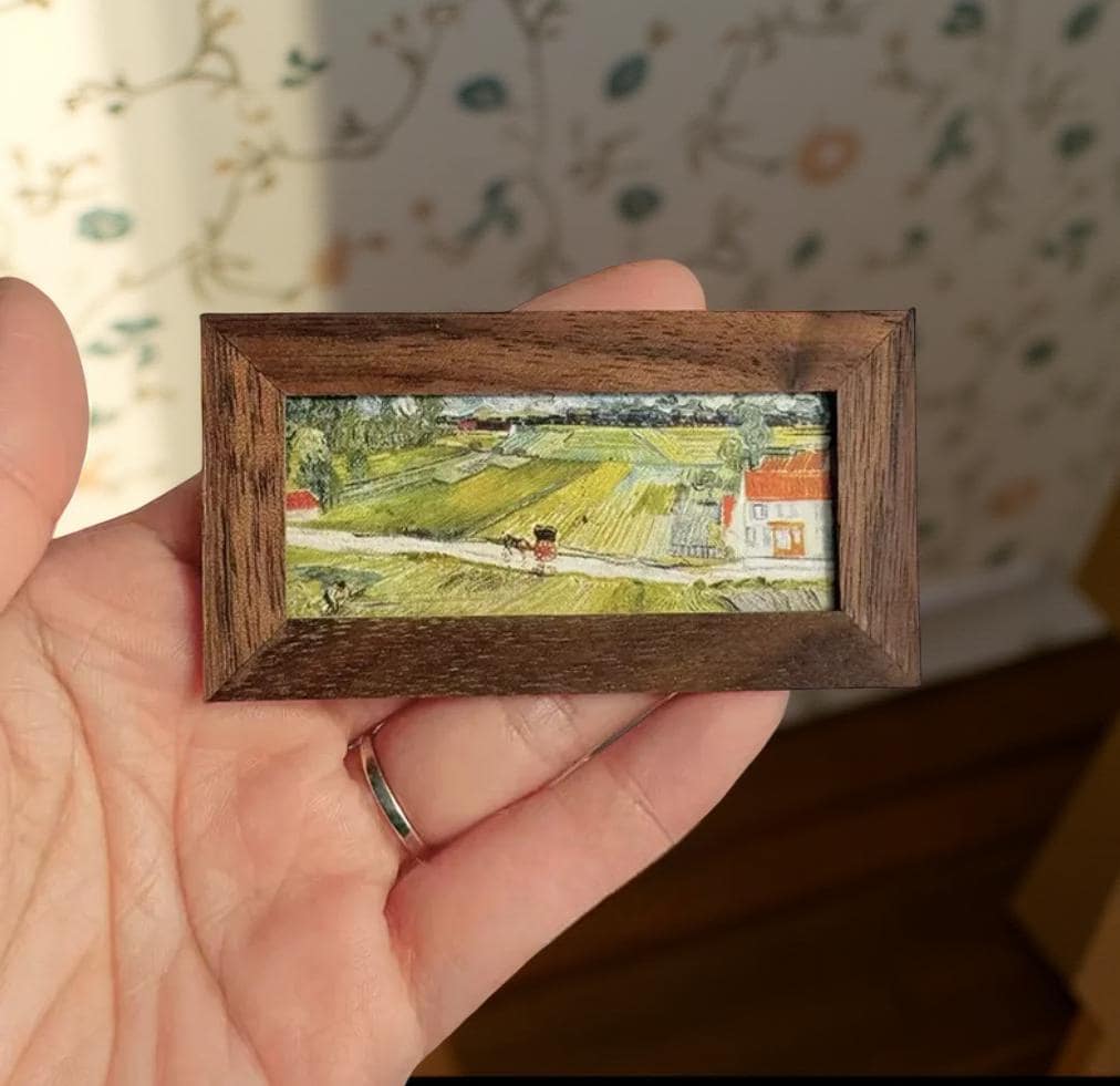 Miniature painting,Mini Wall Art