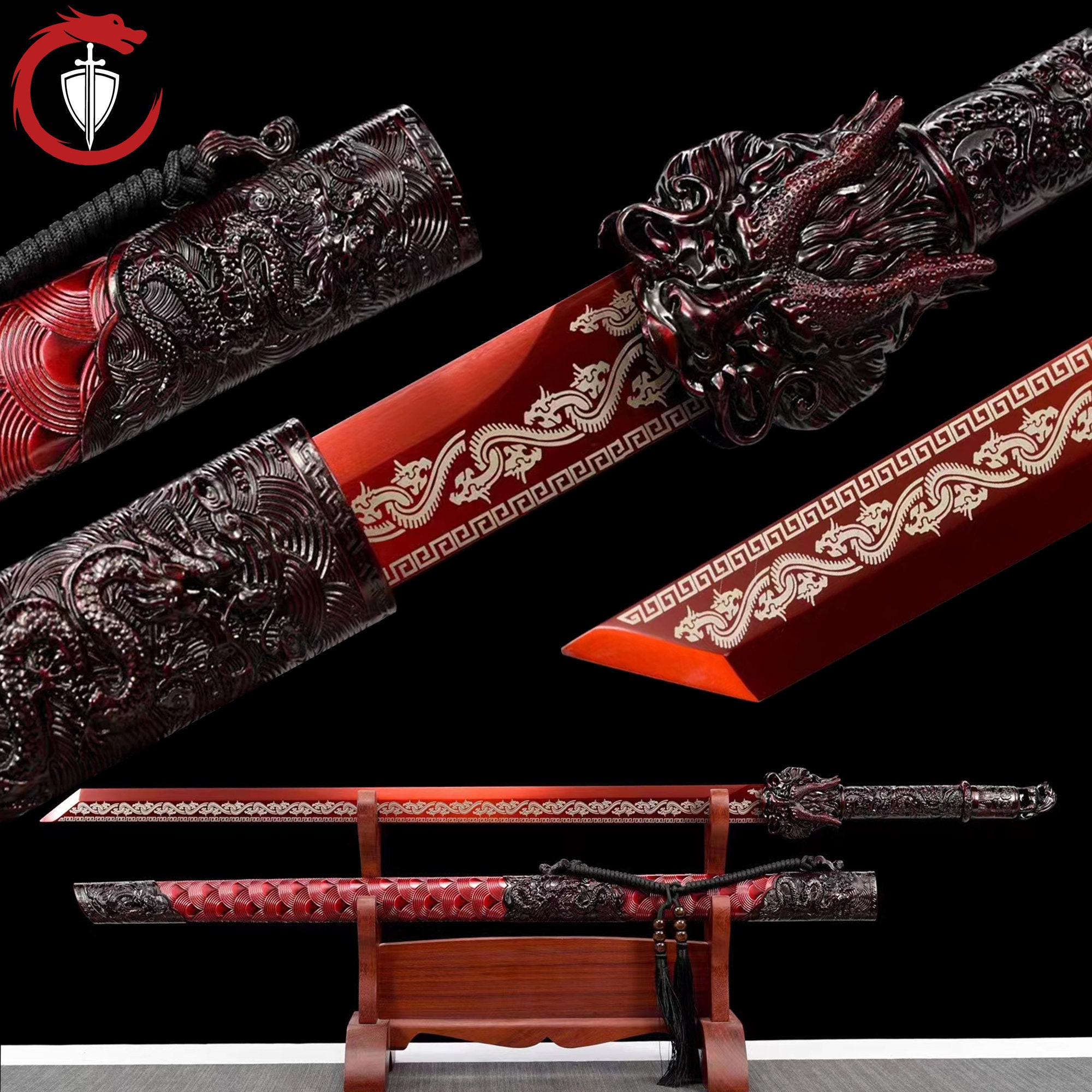 Espada Juguete Katana Samurai Cosplay Funda Colores Mandarin