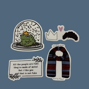 Young Royals Inspired Stickers