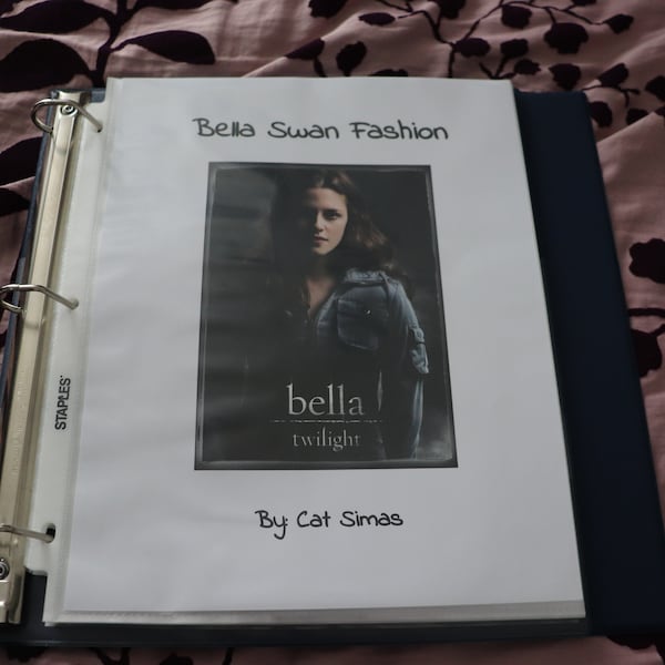 Twilight Bella Swan Fashion Binder