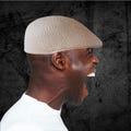 Genuine Panama Hat from Ecuador - Handmade Flat cap "natural" | High quality hat of toquilla straw | For men and women | Gift Idea product logo