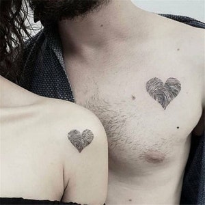 thumb print hearts tattooTikTok Search