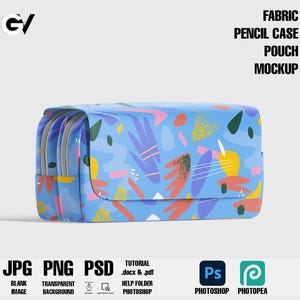 Stofffedermockup Mockup, Stoffbeutel Mockup, Stofftasche Mockup, Stofftasche Mockup, Sublimationsstoffbeutel Mockup, Stofffedermäppchen
