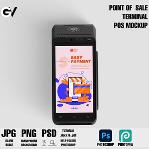 Pos terminal mockup, Point of sale mockup, scan card mockup, payment mockup, pay mockup, order now mockup, terminal mockup POS device mockup