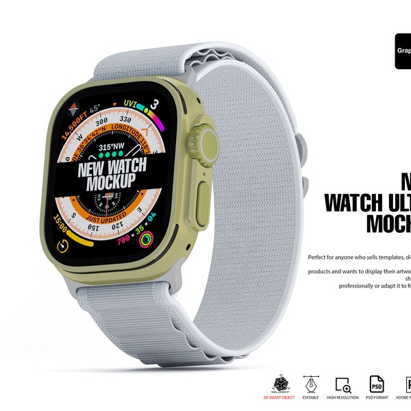 Apple Watch Band Mockup Etsy