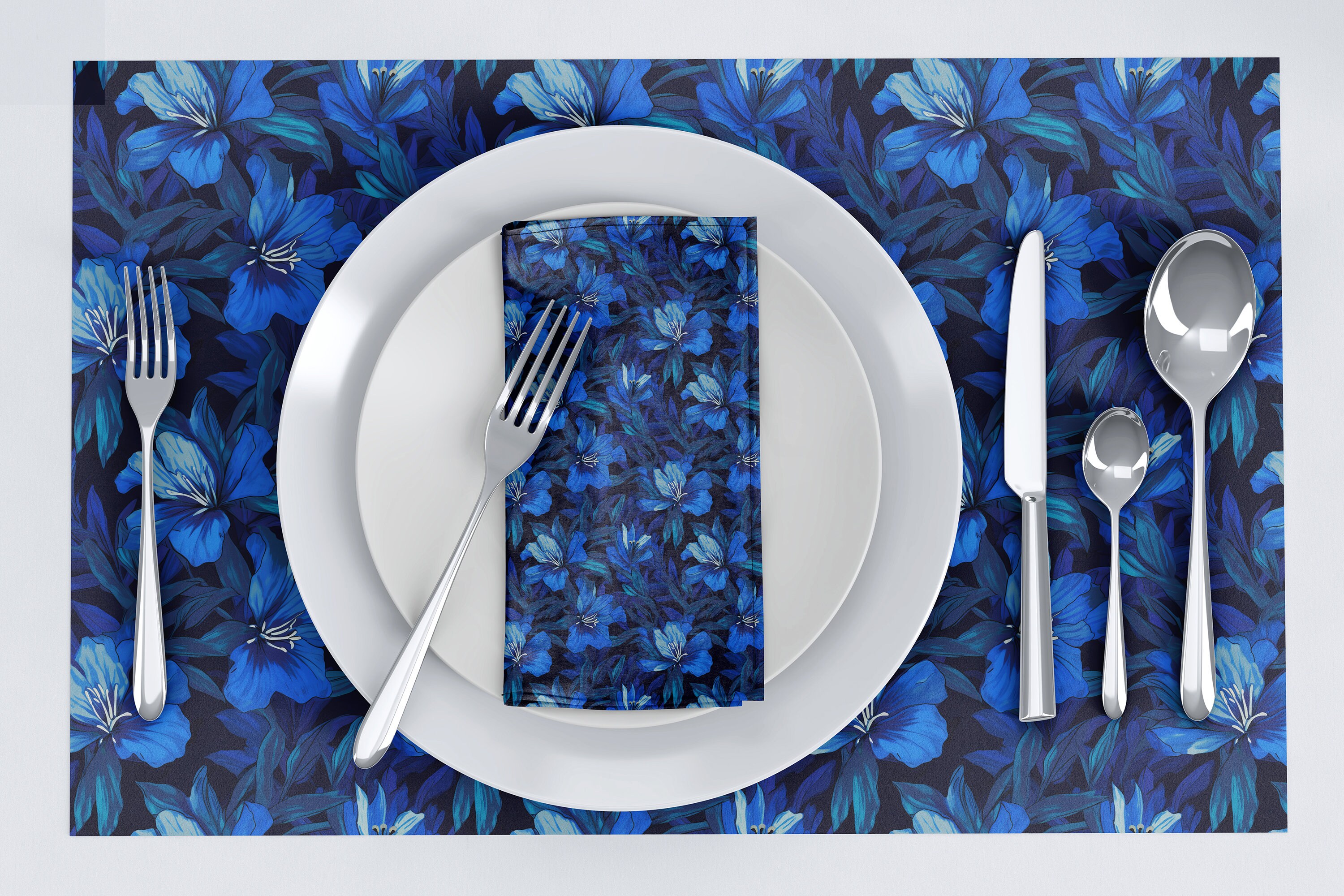 Dye Sublimation Fabric Napkin Mockup Tablecloth Mockup Fabric Mockup