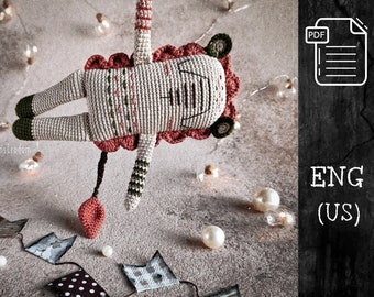 Crochet Pattern Lion / Amigurumi Pattern Animals Safari / Lion Crochet Pattern / PDF in English