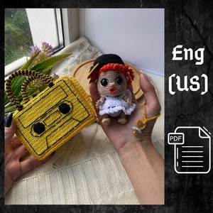 PDF Crochet Pattern Lol Baby Doll in Recorder, Small Toy Pattern, Amigurumi, Baby Doll Pattern, Amigurumi house pattern tutorial doll in Eng