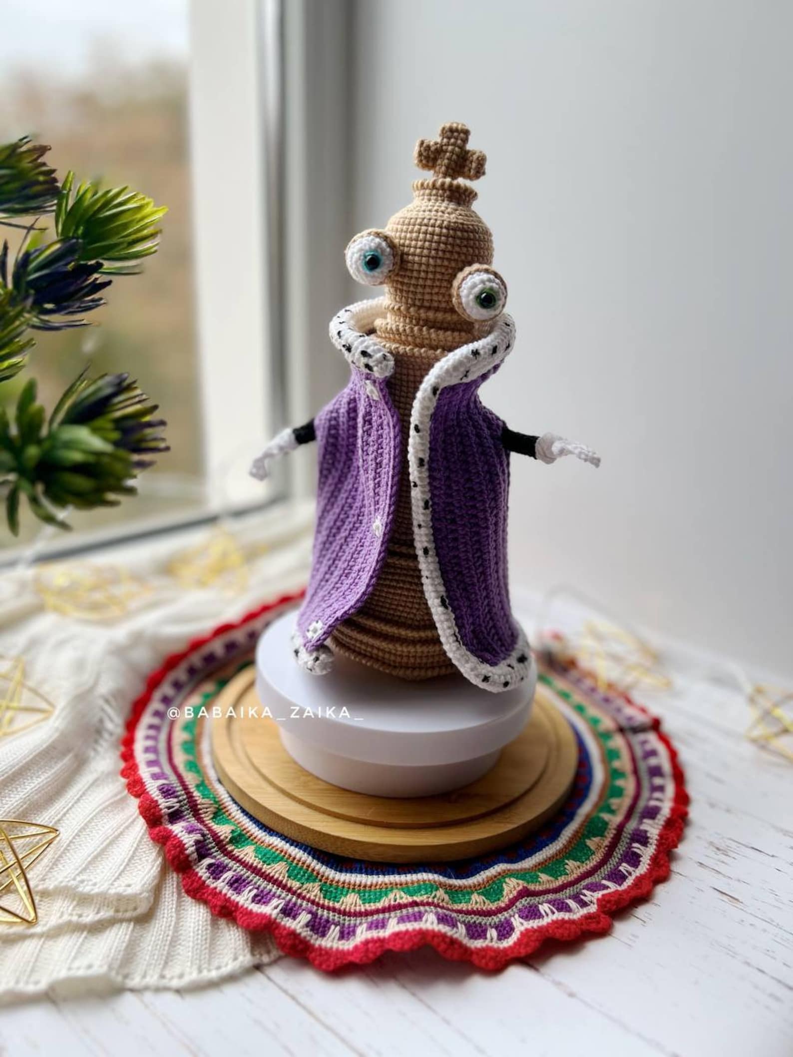 PDF Crochet Kinger Pattern, Amazing Digital Circus Amigurumi Pattern ...