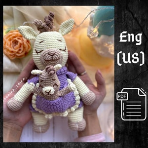 PDF Lamas animal crochet PATTERN, Amigurumi llama, Cute Lama, Amigurumi Animal Pattern, Animal pattern, Amigurumi animal, Crochet animal