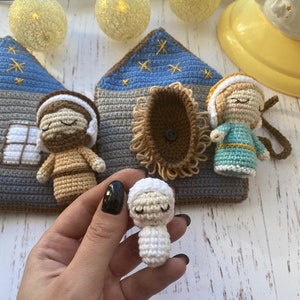 PDF Crochet Pattern Nativity Book, Christmas Crochet Pattern, Doll ...