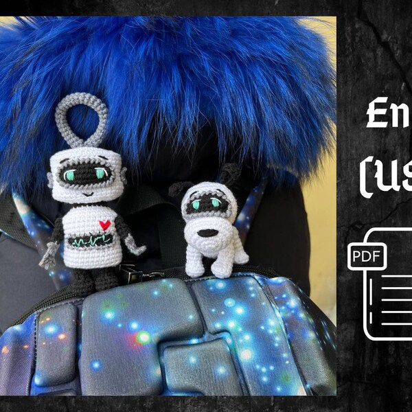 Crochet Robot Etsy
