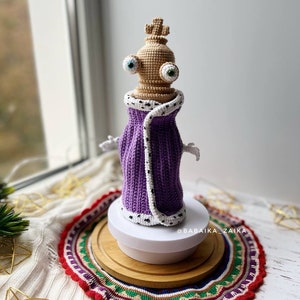 PDF Crochet Kinger Pattern, Amazing Digital Circus Amigurumi Pattern ...