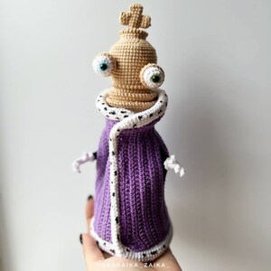 PDF Crochet Kinger Pattern, Amazing Digital Circus Amigurumi Pattern ...