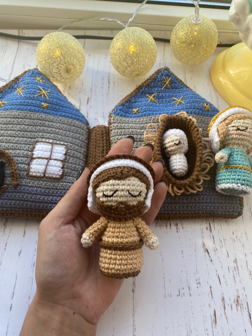 PDF Crochet Pattern Nativity Book, Christmas Crochet Pattern, Doll ...