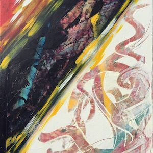 ARTPRINT, Limited Edition - The ELEGANCE of SILK by Rica D‘Al (painting / canvas)