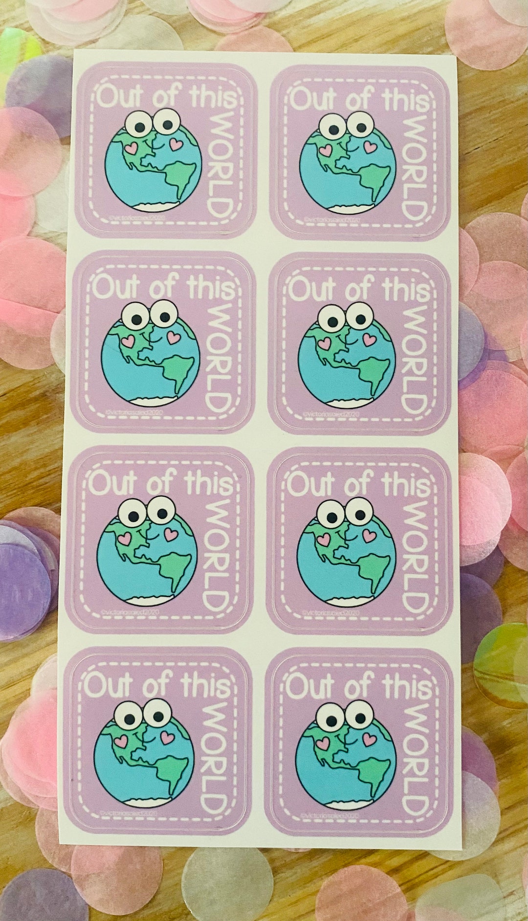 Out of This WORLD Stickers - Etsy