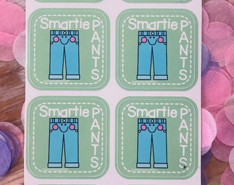 Smartie PANTS Rocket Stickers