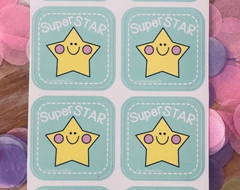 Super STAR Stickers