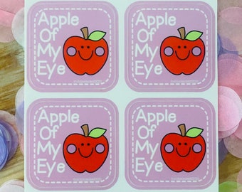 Apple Of My Eye Stickers