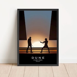Dune Movie Art Print: Sci-Fi Film Decor