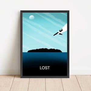 Lost TV-Serie | Poster Minimalistisch