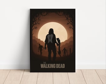 Daryl Dixon Walking Dead Poster | TV Art Print