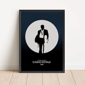 Casino Royale | James Bond | Daniel Craig | Movie Film Art Decor Poster | MovieArt | Film Print