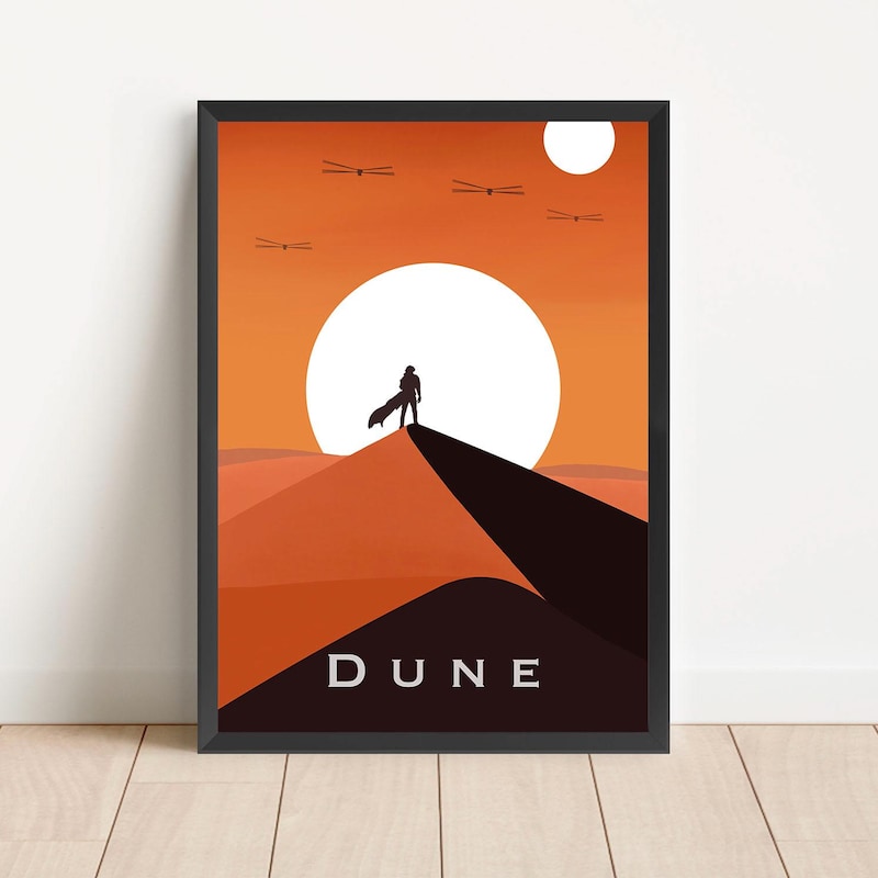 Dune Film Art Poster - Etsy UK