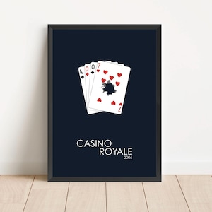 Casino Royale | James Bond | Daniel Craig | Movie Film Art Decor Poster | MovieArt | Film Print