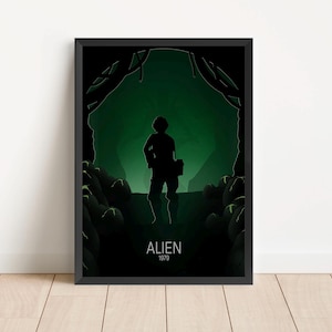 Alien Movie Poster: Sci-Fi Film Art Print