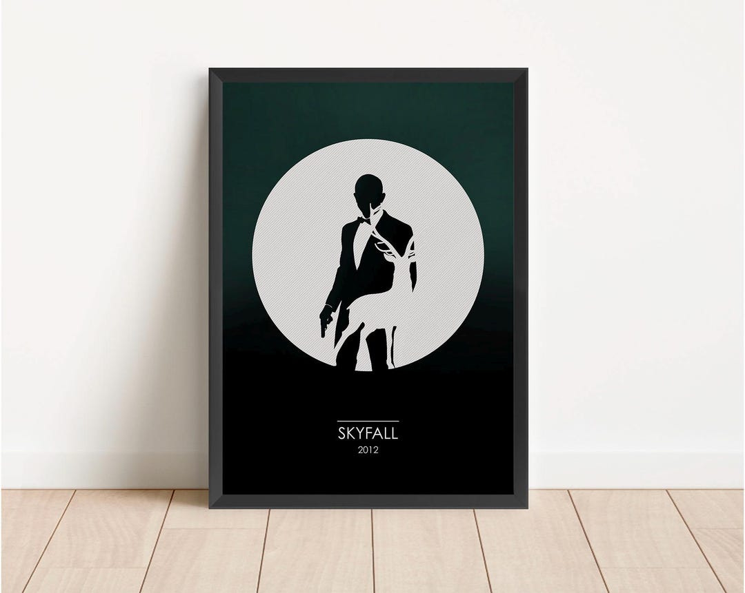 Skyfall | James Bond | Daniel Craig | Movie Film Art Decor Poster ...