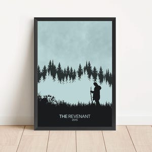 The Revenant | Movie Film Art Decor Poster | Movie art | Film print | Leonardo DiCaprio