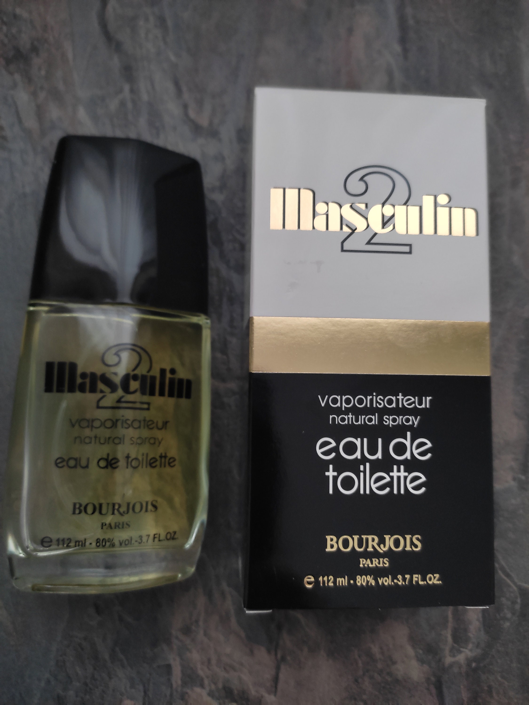 Eau De Toilette Bourjois Paris Masculin 2 – Flacon 112 Ml / 3.7 Oz, Neuf