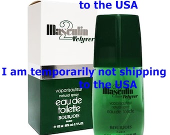 Masculin 2 VETYVER  Eau de Toilette 112ml Spray for men, personal hygiene, birthday gift