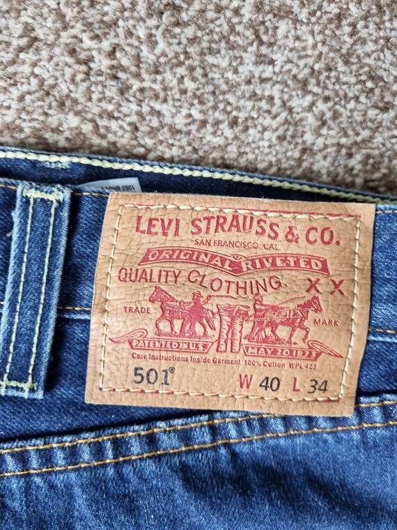 Mens Vintage LEVIS 501 Denim Jeans W40 L34 Regular Straight | Etsy UK