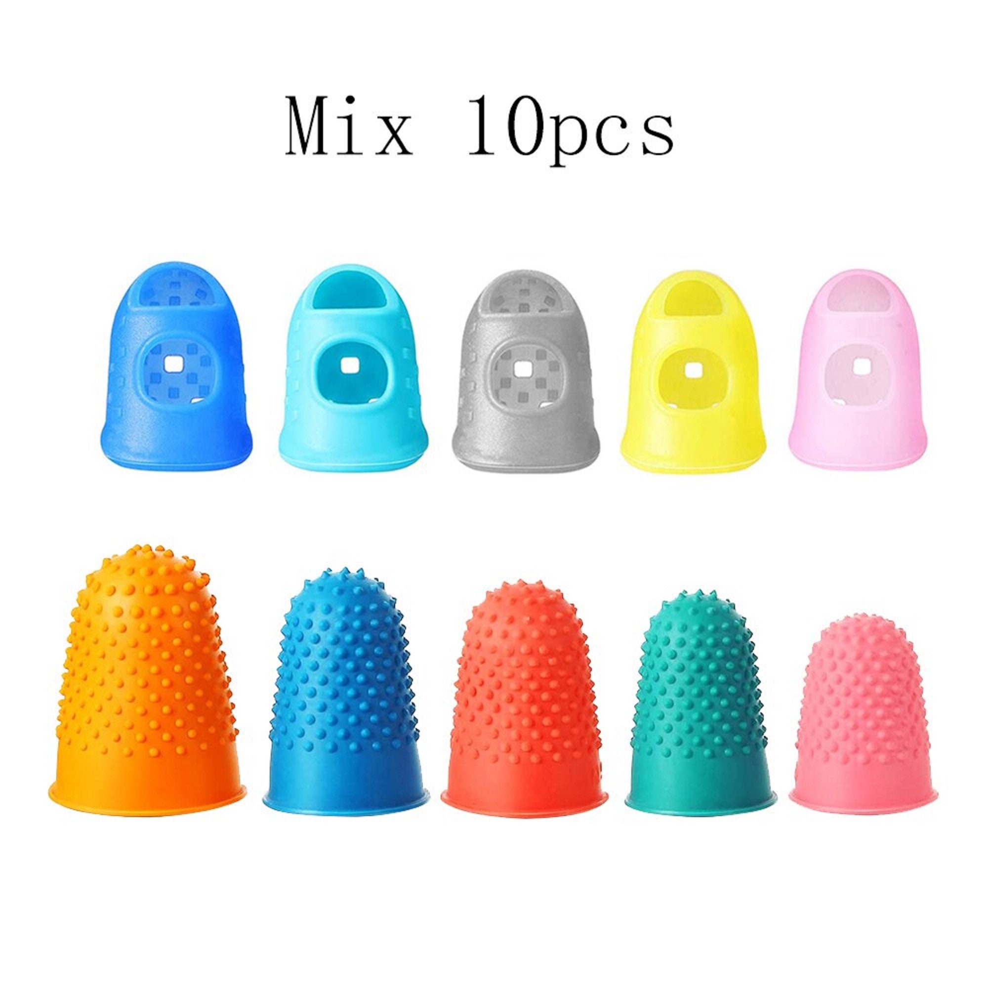 5/10pcs Sewing Rubber Thimble Silicone Finger Protector Etsy