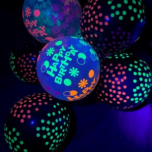25 pack Glow in the Dark Balloons