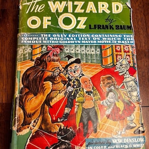 Wizard of Oz vintage book by l. Frank Baum
