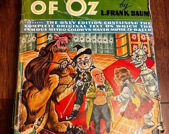 Vintage boek Wizard of Oz van l. Frank Baum