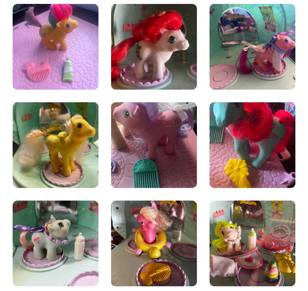 My Little Pony 1983 G1 BLOSSOM HASBRO NRFB Hong Kong