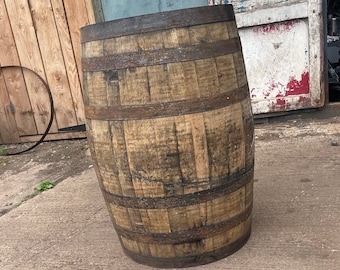 GRADE A* solid oak WHOLE whisky barrel