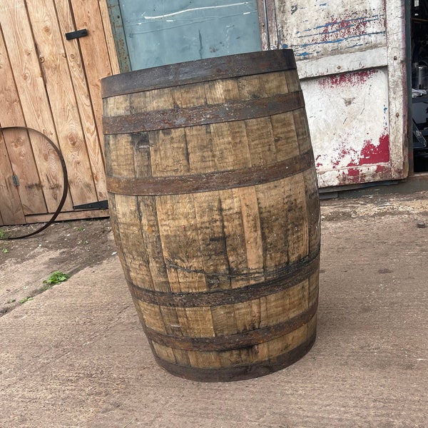 GRADE A* solid oak WHOLE whisky barrel