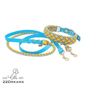 collar and leash set &quot;Elya&quot;