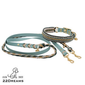 collar and leash set &quot;Bumi&quot;